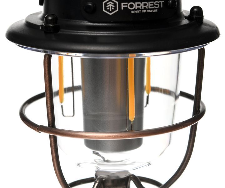 Ліхтар кемпінговий Forrest Camper Retro Camping Lamp Black FCRL-B фото